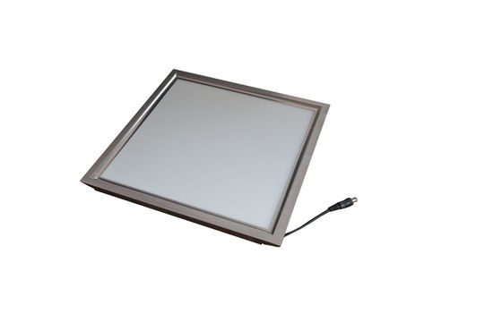 Persegi 2 x 2 Flat Panel Dimmable Led Ceiling Lights 48W Dengan Warm White 3000K - 3500K